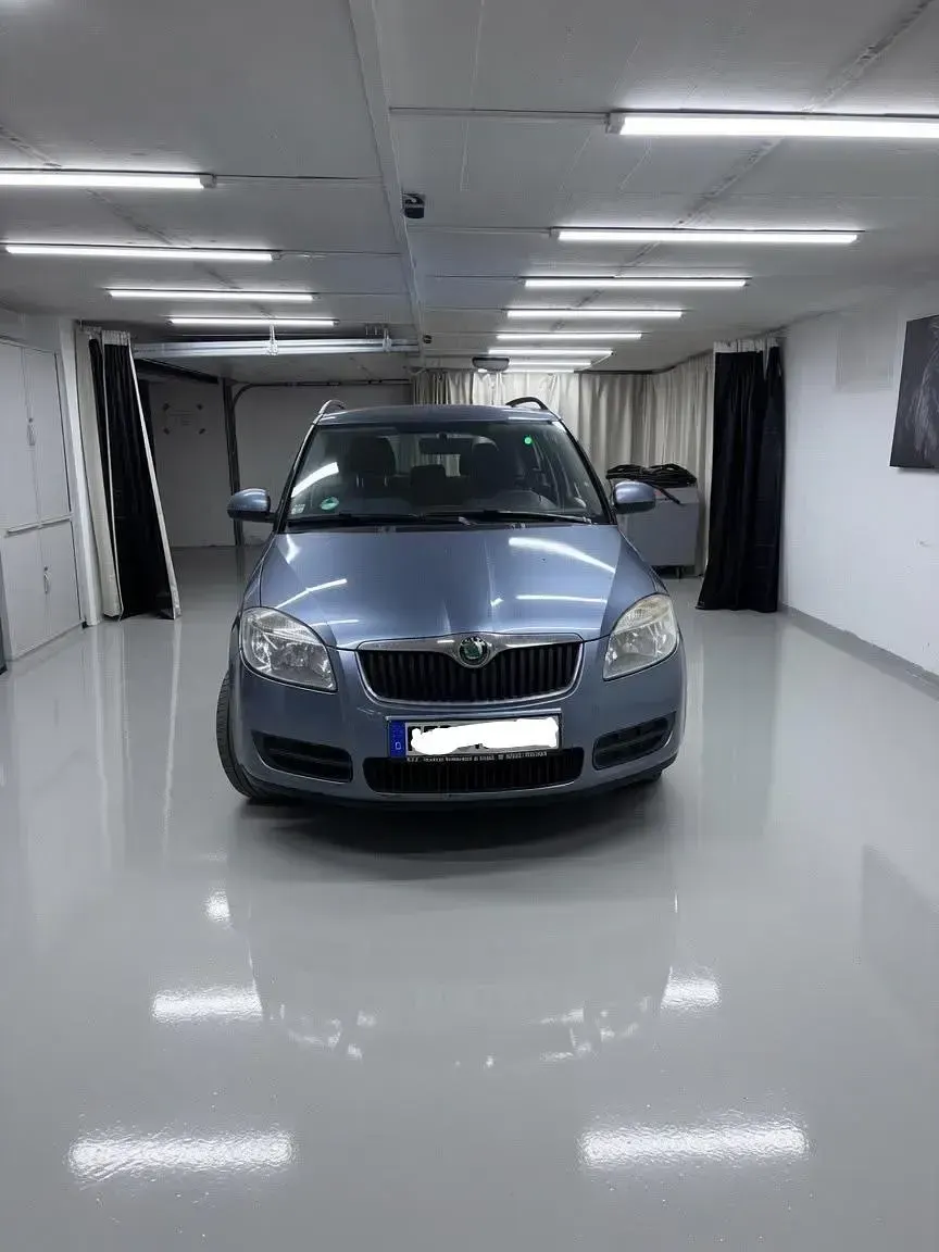 Gebraucht Skoda Fabia 90 PS (66 kW) 2009 Blau Kombi