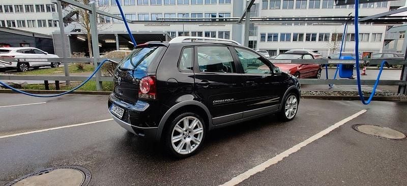 Gebraucht VW Polo Cross 80 PS (58 kW) 2007 Schwarz Kleinwagen