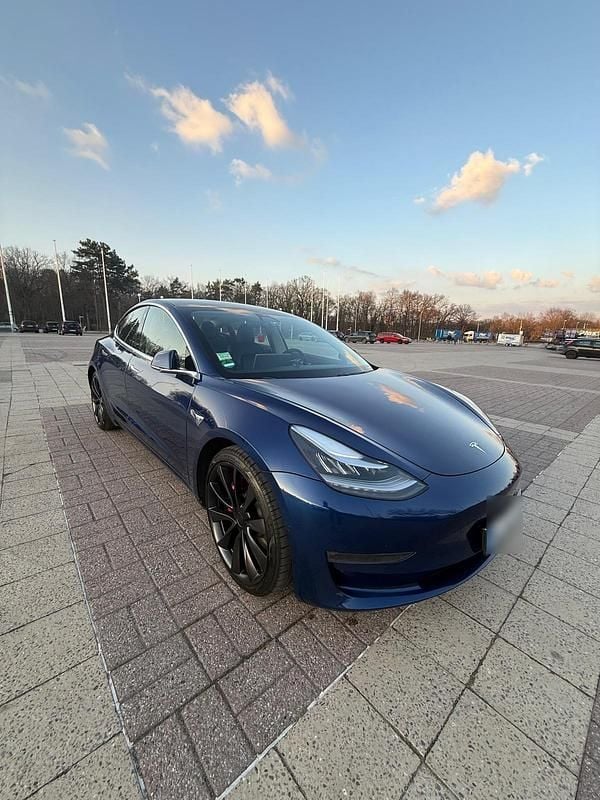 Gebraucht Tesla Model 3 Performance 461 kW (627 PS) 2020 Blau Limousine