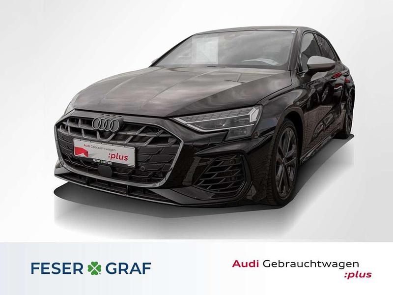 Mythosschwarz metallic Gebraucht 2024 Audi S3 Ambiente Limousine | 48.990 € (Fairer Preis) - Bild 1/4