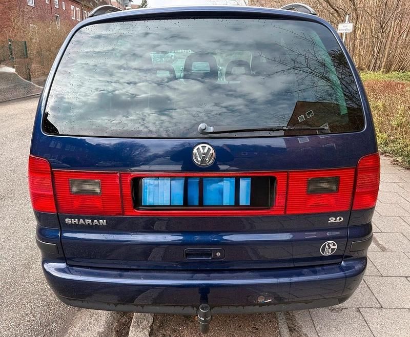 Gebraucht VW Sharan 115 PS (84 kW) 2002 Blau Van / Kleinbus