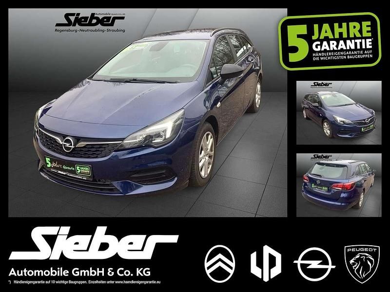 Nautic blau Gebraucht 2021 Opel Astra Edition Kombi | 14.790 € (Guter Preis) - Bild 1/4