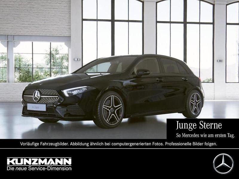 Schwarz Gebraucht 2022 Mercedes A250 AMG Limousine | 26.889 € (Guter Preis) - Bild 1/4