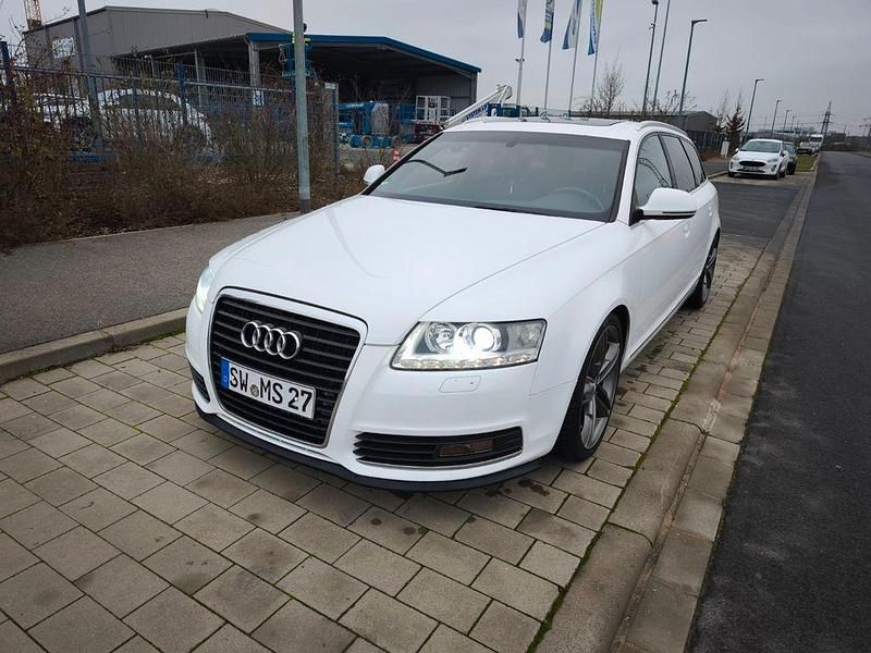 Weiß Gebraucht 2008 Audi A6 S-Line Kombi | 5.999 € (Fairer Preis) - Bild 1/4