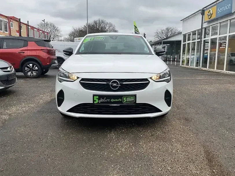 Gebraucht Opel Corsa Edition 75 PS (55 kW) 2023 Jade weiss/arktis weiss (metallic) Kleinwagen