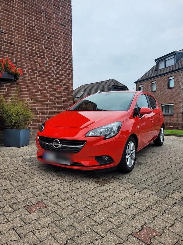 Rot Gebraucht 2016 Opel Corsa drive Kleinwagen | 9.950 € (Guter Preis) - Bild 1/4
