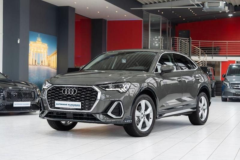 Chronosgrau metallic Gebraucht 2019 Audi Q3 Sportback S-Line SUV | 27.980 € (Superpreis) - Bild 1/4