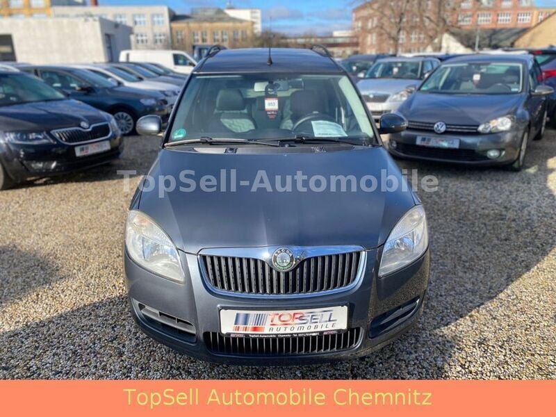 Gebraucht Skoda Roomster Style 86 PS (63 kW) 2009 Grau Van / Kleinbus