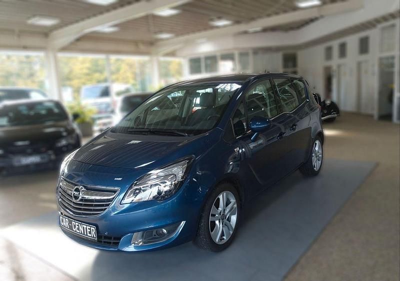 Blau Gebraucht 2014 Opel Meriva Van / Kleinbus | 8.450 € (Fairer Preis) - Bild 1/4