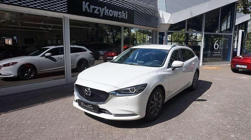 Rhodium white Gebraucht 2023 Mazda 6 Center-Line Kombi | 27.989 € (Fairer Preis) - Bild 1/4