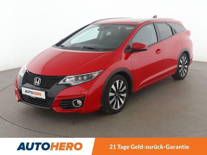 Rot Gebraucht 2016 Honda Civic Executive Kombi | 13.680 € (Etwas zu teuer) - Bild 1/3
