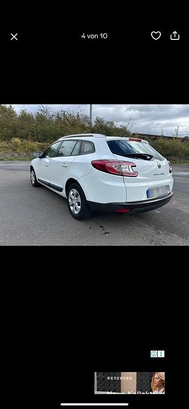 Gebraucht Renault Mégane 2012 Weiß Limousine