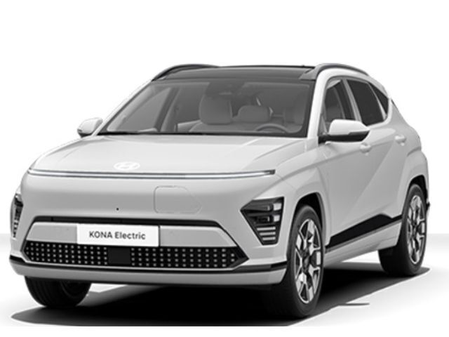 Atlas white / sol Gebraucht 2023 Hyundai Kona Prime SUV | 47.290 € - Bild 1/4