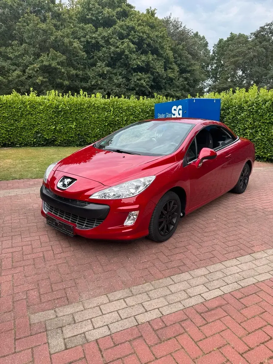 Gebraucht Peugeot 308 CC 116 PS (85 kW) 2009 Rot Cabrio