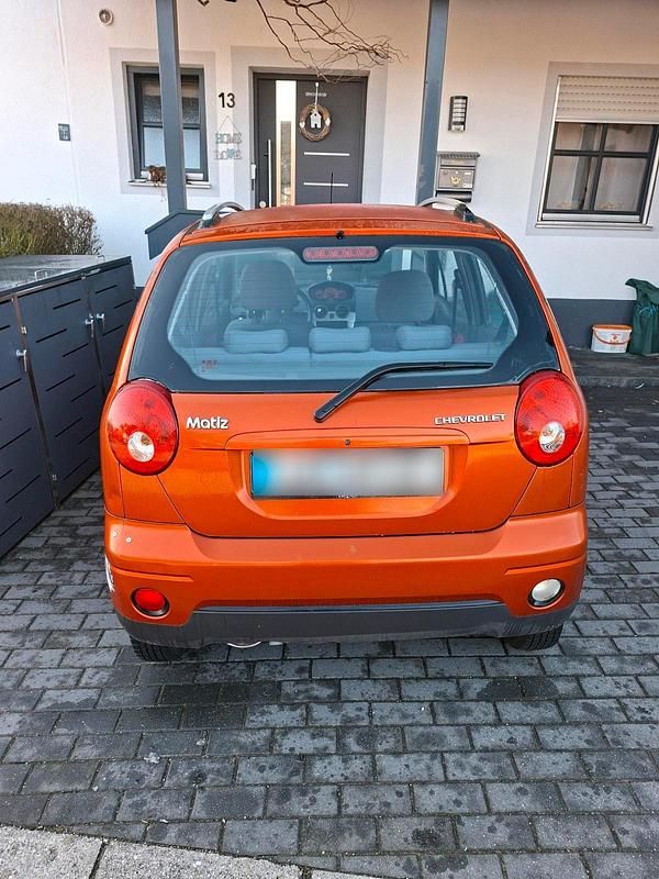 Gebraucht Chevrolet Matiz 2009 Orange Kleinwagen