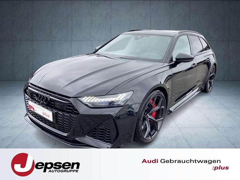 Mythosschwarz metallic Gebraucht 2025 Audi RS6 Performance Kombi | 144.780 € - Bild 1/4