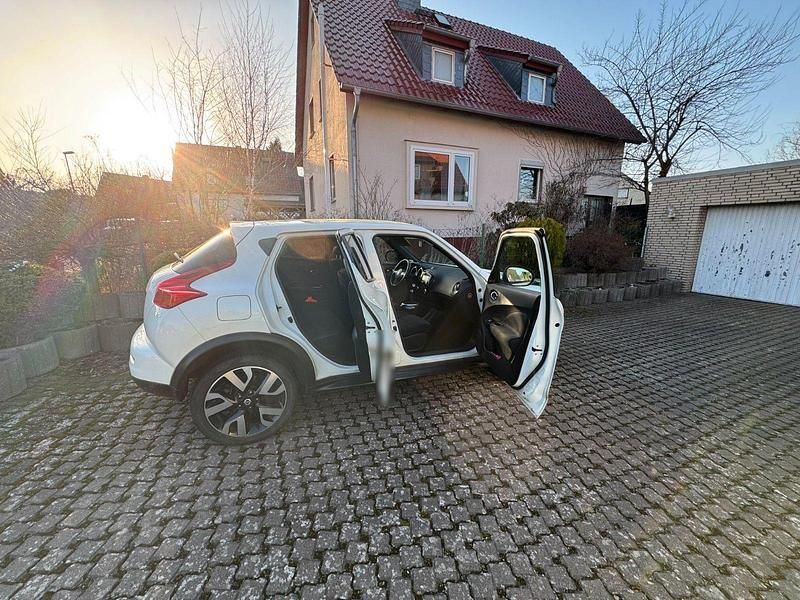 Gebraucht Nissan Juke Acenta 117 PS (86 kW) 2014 Weiß SUV
