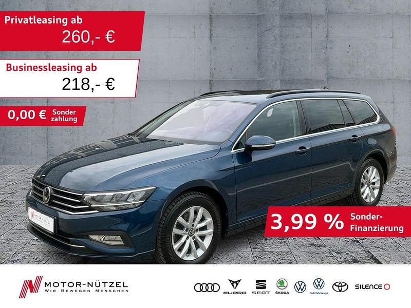 Blau Gebraucht 2022 VW Passat Business Kombi | 19.860 € (Fairer Preis) - Bild 1/4
