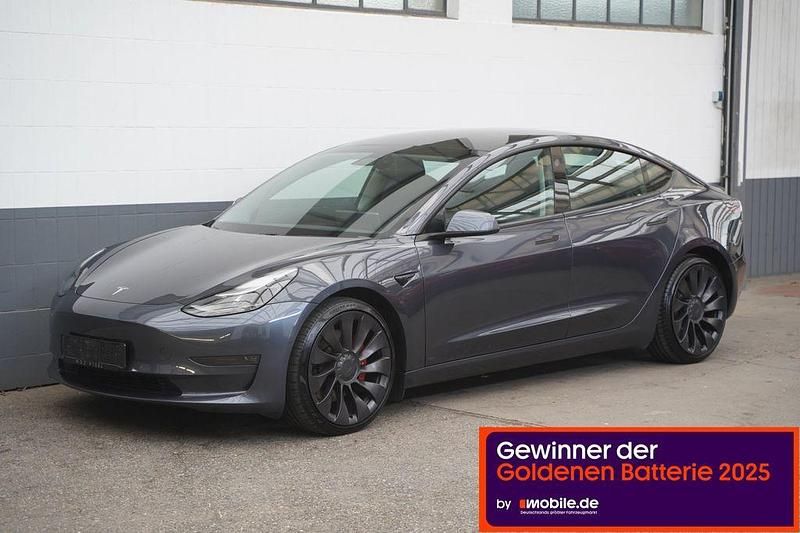 Gebraucht Tesla Model 3 Performance 377 kW (513 PS) 2021 Grau Limousine