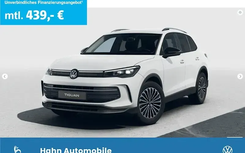 Ny VW Tiguan 150 HK (110 kW) 2026 Hvid SUV