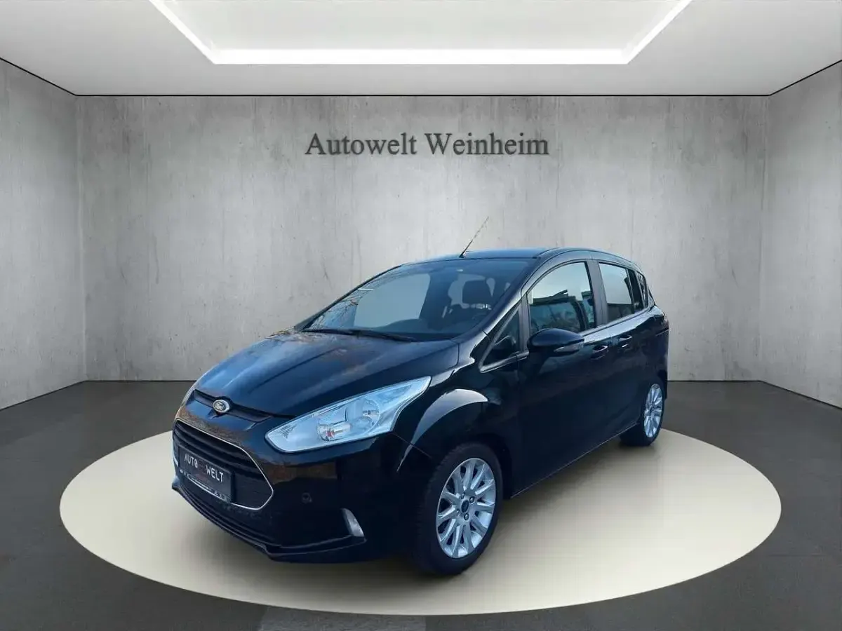 Brugt Ford B-MAX SYNC Edition 101 HK (74 kW) 2015 Sort MPV