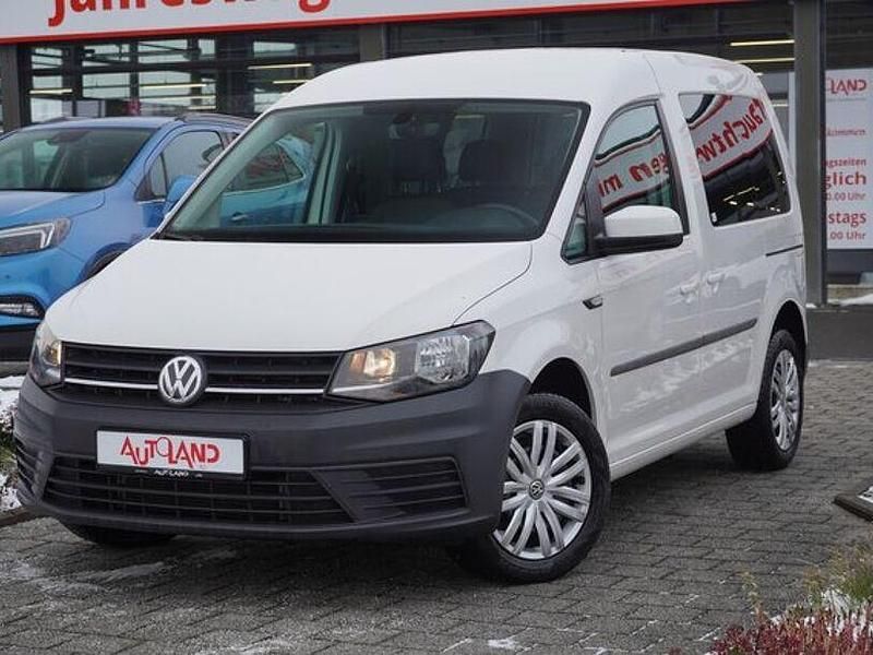 Gebraucht VW Caddy Trendline 131 PS (96 kW) 2019 Weiß Van / Kleinbus