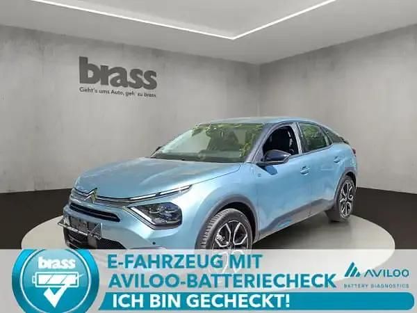 Olbia blau Gebraucht 2023 Citroën e-C4 Feel Limousine | 18.990 € (Guter Preis) - Bild 1/4