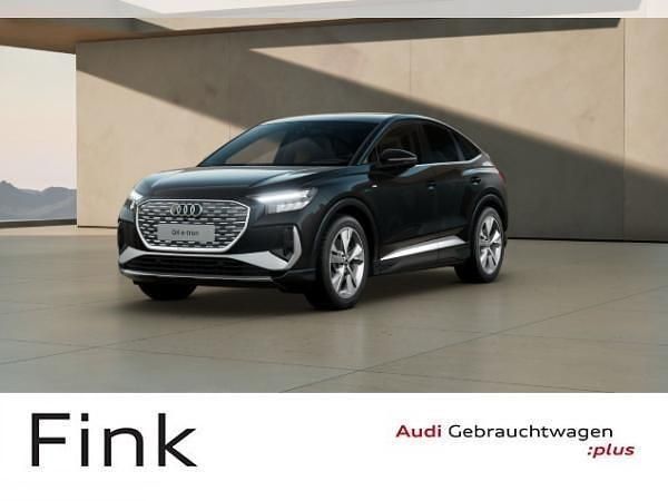 Schwarz (mythosschwarz metallic) Gebraucht 2025 Audi Q4 Sportback e-tron S-Line SUV | 44.950 € (Fairer Preis) - Bild 1/4