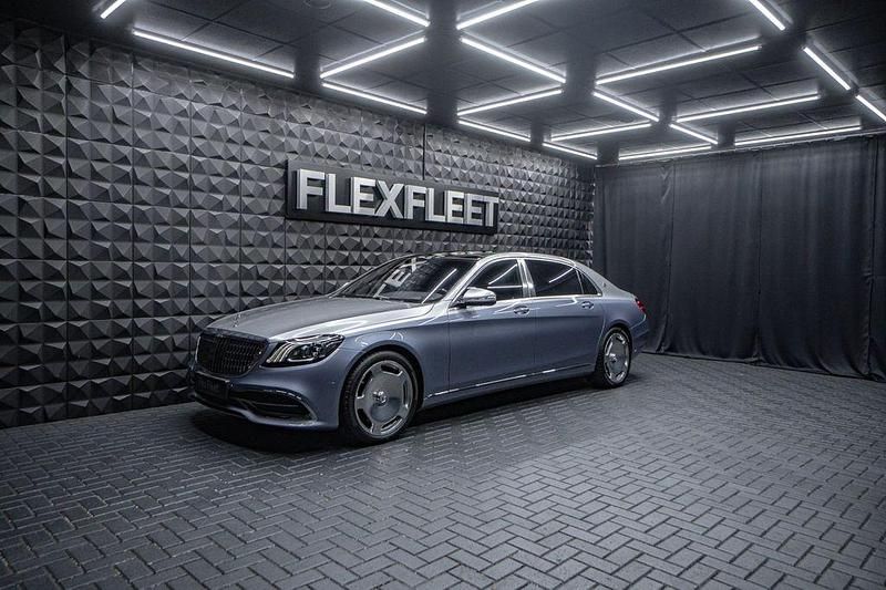 Cote dazur hellblau metallic Gebraucht 2020 Mercedes S650 Maybach Limousine | 114.990 € - Bild 1/4