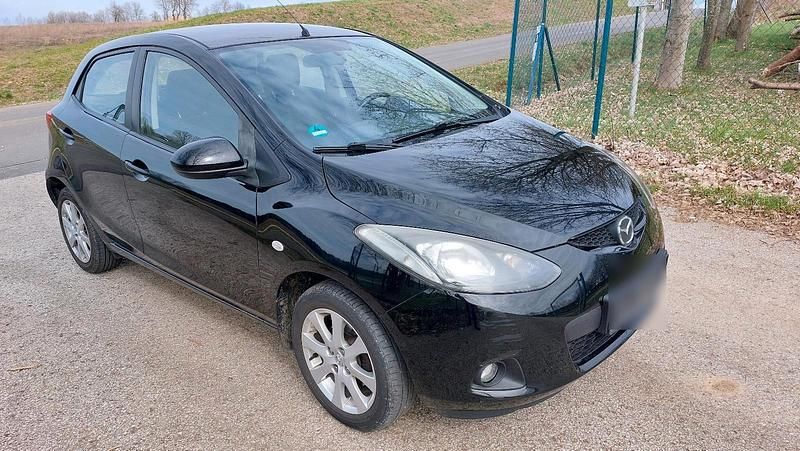 Gebraucht Mazda 2 75 PS (55 kW) 2009 Schwarz Kleinwagen