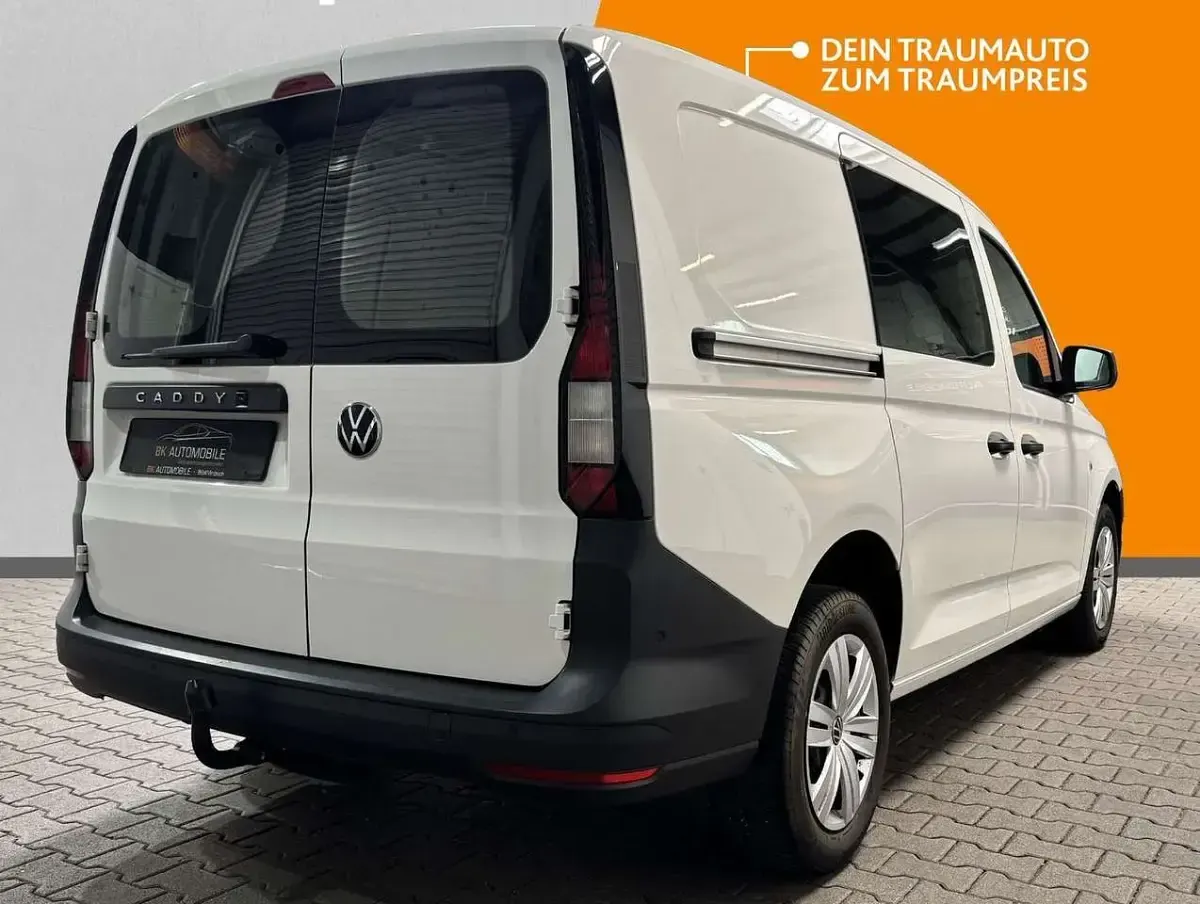 Gebraucht VW Caddy 122 PS (89 kW) 2021 Candyweiss Van / Kleinbus
