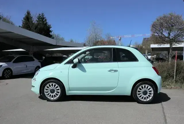 Gebraucht Fiat 500 Lounge 105 PS (77 kW) 2016 Grün Kleinwagen