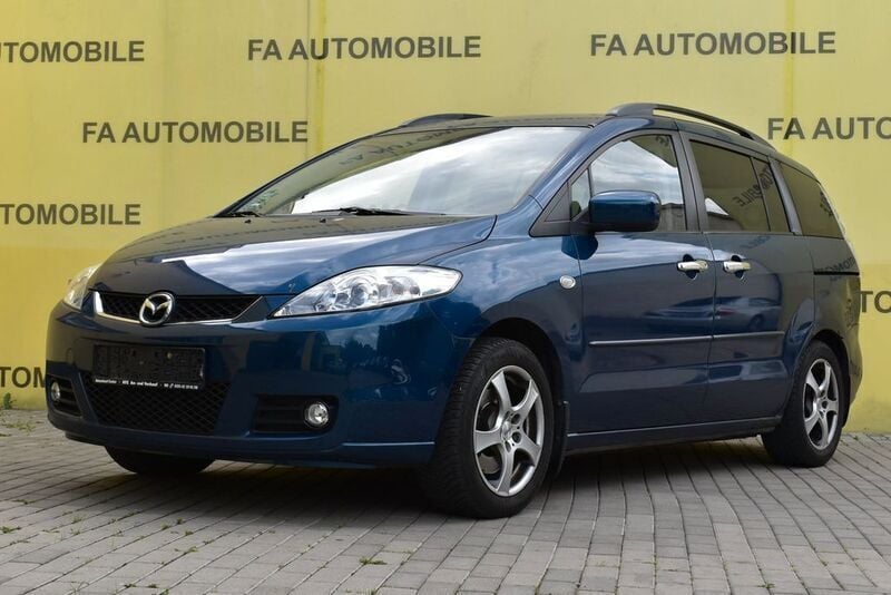 Blau Gebraucht 2006 Mazda 5 Exclusive Van / Kleinbus | 1.500 € (Superpreis) - Bild 1/4