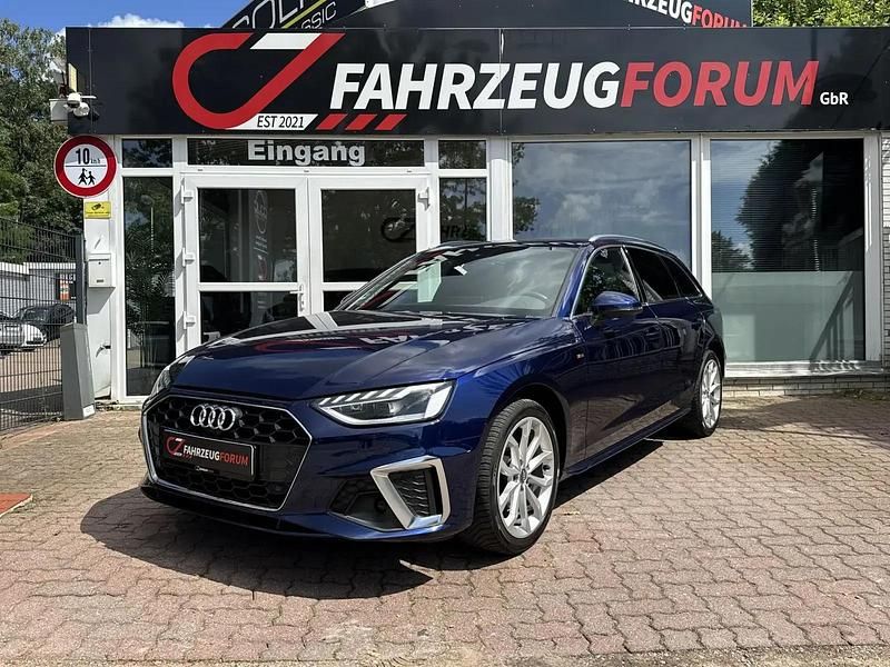 Blau Gebraucht 2020 Audi A4 S-Line Kombi | 26.700 € (Guter Preis) - Bild 1/4