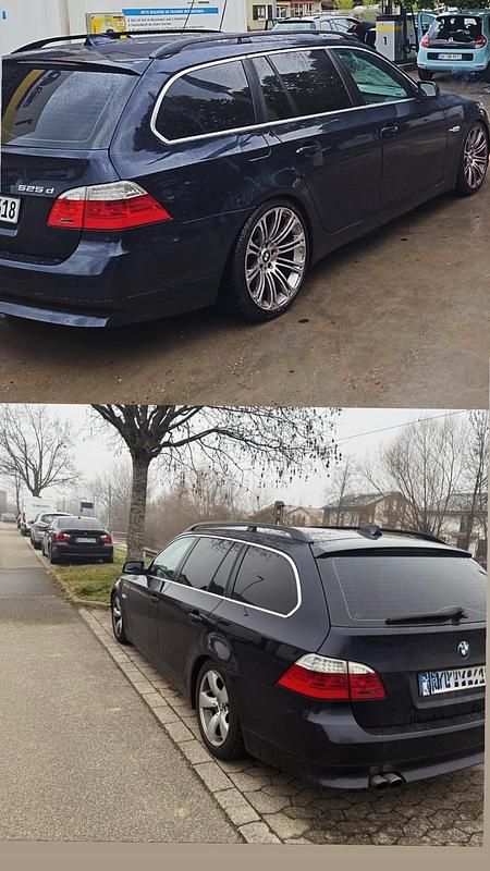 Gebraucht BMW 525 197 PS (144 kW) 2009 Blau Kombi