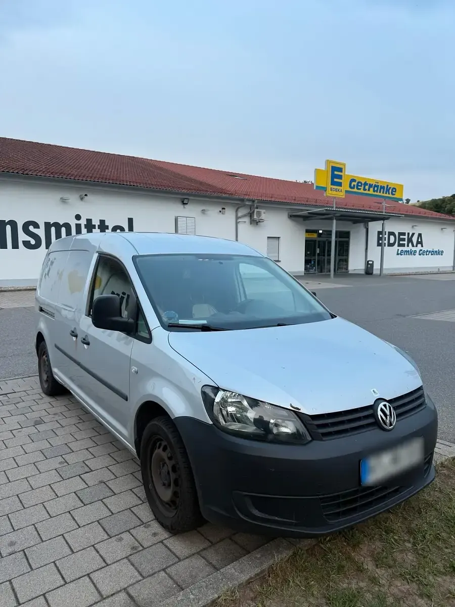 Gebraucht VW Caddy 105 PS (77 kW) 2013 Silber Van / Kleinbus