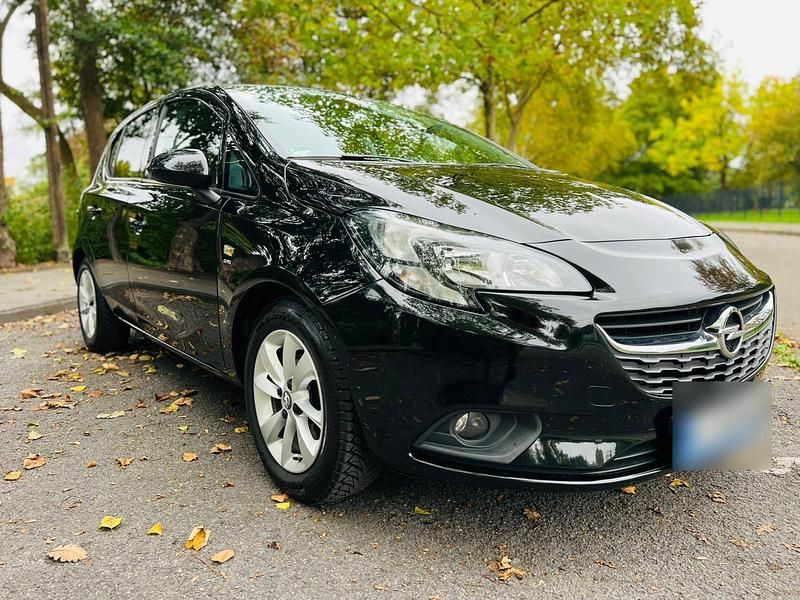 Gebraucht Opel Corsa Edition 90 PS (66 kW) 2017 Schwarz Kleinwagen