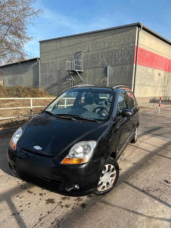 Schwarz Gebraucht 2006 Chevrolet Matiz SX Kleinwagen | 650 € (Superpreis) - Bild 1/4