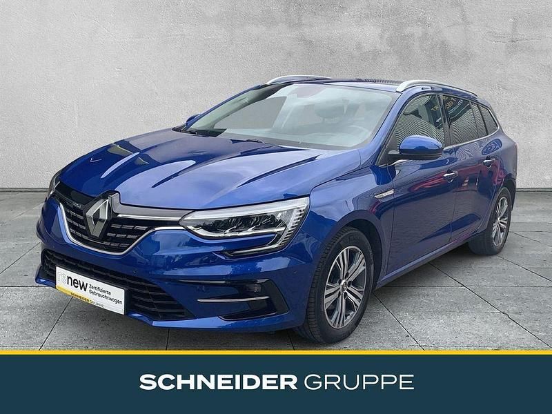 Blau Gebraucht 2021 Renault Mégane IV Intens Limousine | 18.890 € (Fairer Preis) - Bild 1/4