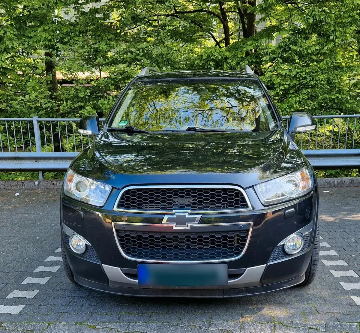 Gebraucht Chevrolet Captiva LTZ 184 PS (135 kW) 2012 Schwarz SUV