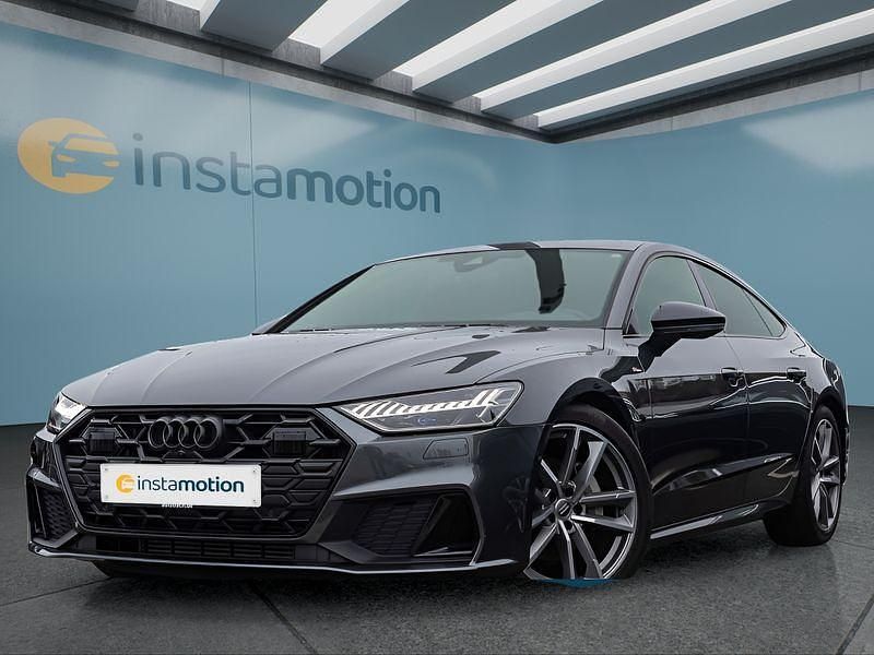 Grau Gebraucht 2023 Audi A7 Sportback Kleinwagen | 50.299 € (Fairer Preis) - Bild 1/4