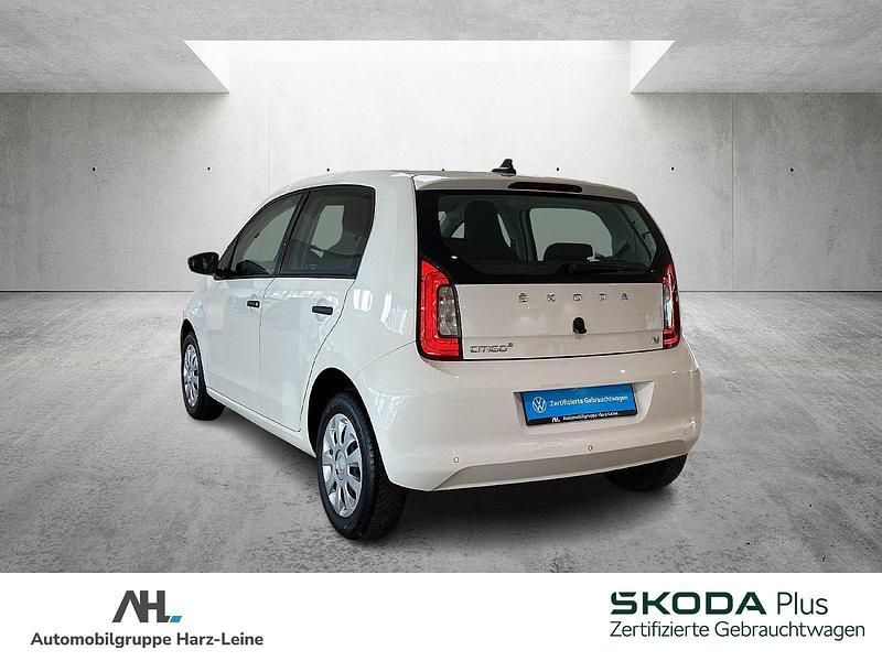 Gebraucht Skoda Citigo-e IV Ambition 61 kW (83 PS) 2020 Weiß Kleinwagen