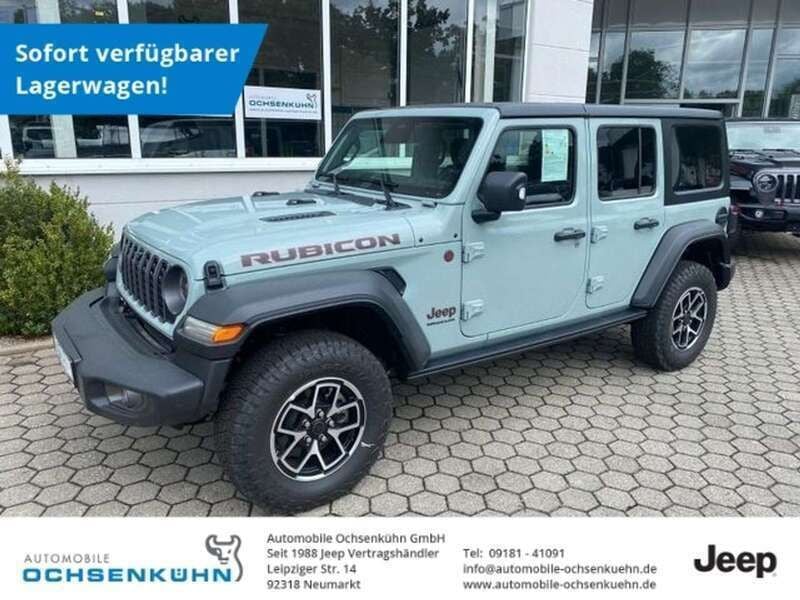 Grau Neu 2025 Jeep Wrangler Rubicon SUV | 62.990 € (Fairer Preis) - Bild 1/4