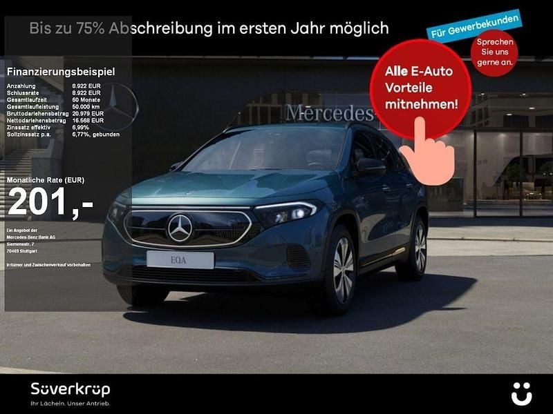 Gebraucht Mercedes EQA250 Progressive 139 kW (190 PS) 2021 Blau denimblau metallic SUV