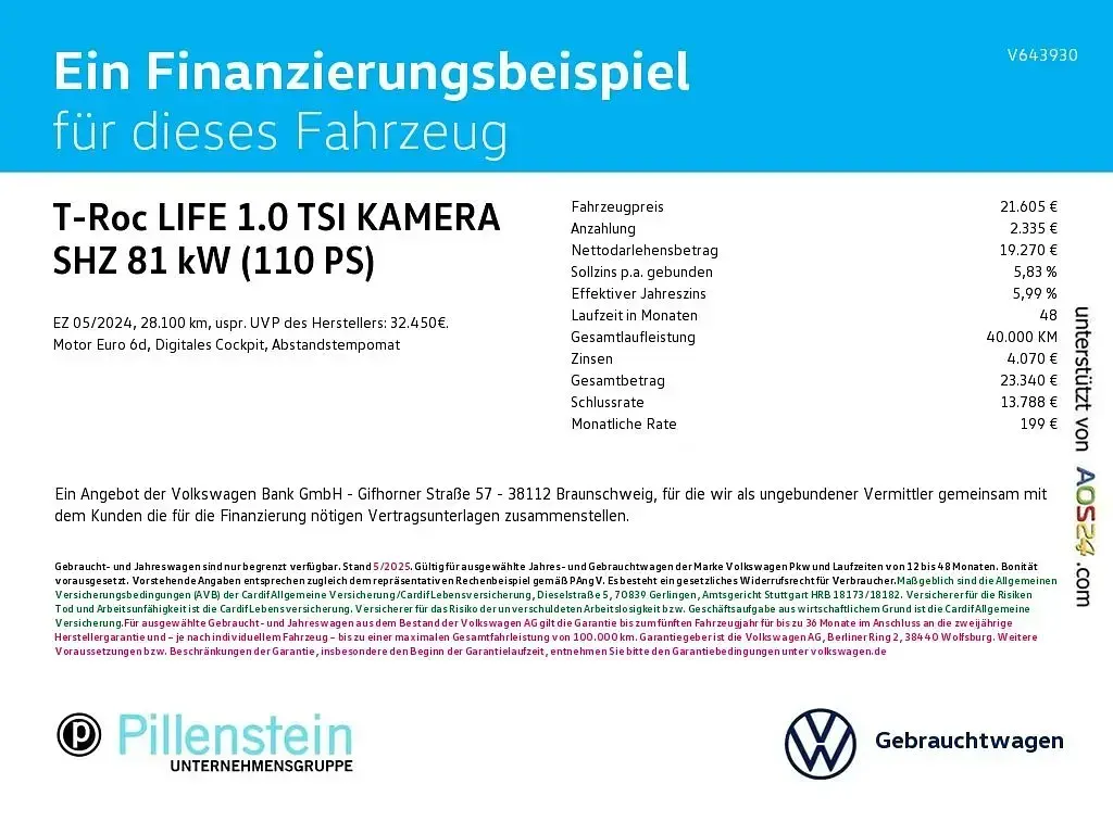 Second-hand VW T-Roc IQ Drive 110 CP (80 kW) 2023 Negru SUV