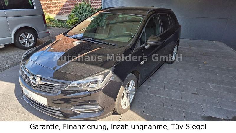 Gebraucht Opel Astra 131 PS (96 kW) 2021 Schwarz Kombi