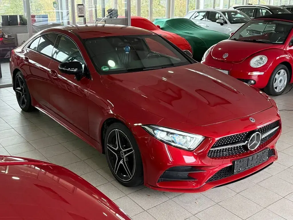 Gebraucht Mercedes CLS450 AMG line 367 PS (269 kW) 2019 Rot Coupé