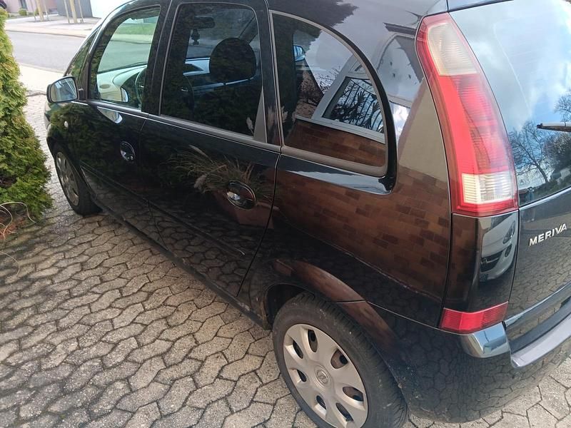 Gebraucht Opel Meriva 100 PS (73 kW) 2005 Schwarz Van / Kleinbus
