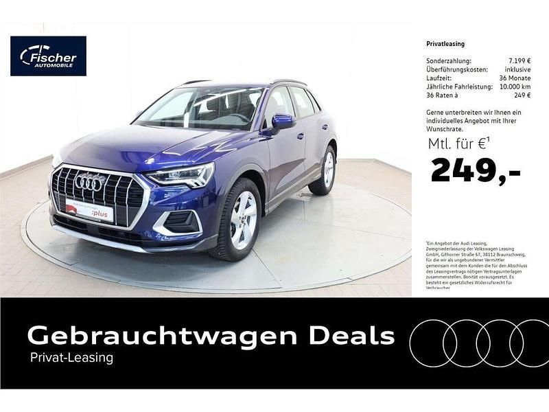 Blau Gebraucht 2024 Audi Q3 Advanced SUV | 35.980 € (Guter Preis) - Bild 1/4