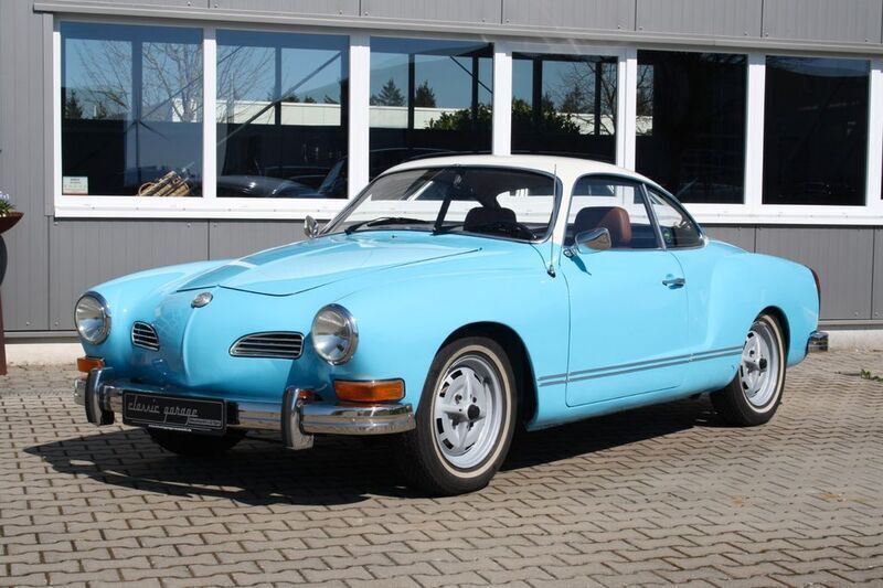 Blau Gebraucht 1974 VW Karmann Ghia Karmann Coupé | 23.990 € - Bild 1/4